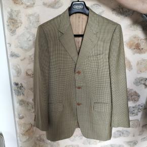 Canali Navy/Beige Dogtooth Blazer 4