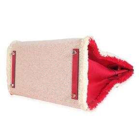 Hermès  Swift Twill H Fray Fray Birkin 35 PHW 6