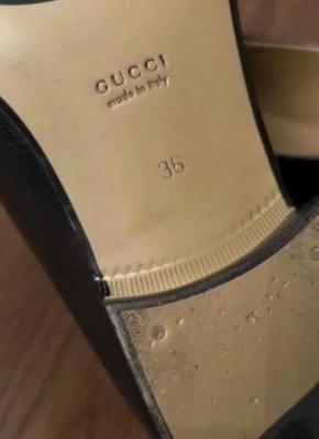Gucci Black Leather Loafers 3
