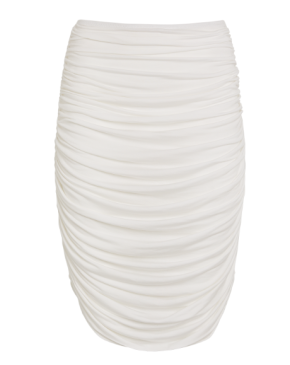 Norma Kamali Shirred Skirt 3