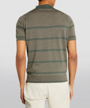 John Smedley Merino Wool Webb Polo Shirt 2
