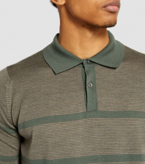John Smedley Merino Wool Webb Polo Shirt 2