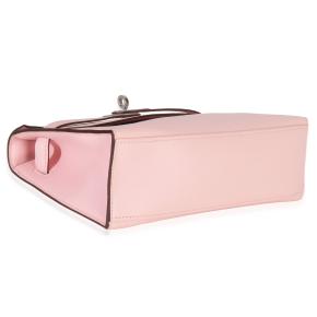 Hermès Swift Kelly Pochette Rose Sakura PHW 7