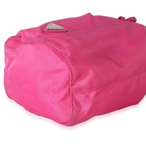 Prada Hot Pink Tessuto Logo Drawstring Pouch 7