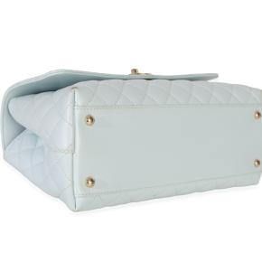 Chanel  Quilted Caviar Medium Coco Top Handle Handbag 4