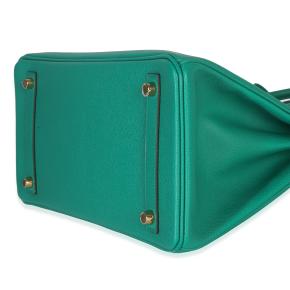 Hermès Epsom Birkin 30 Vert Jade GHW 7