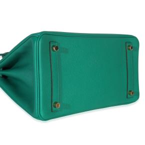 Hermès Epsom Birkin 30 Vert Jade GHW 6