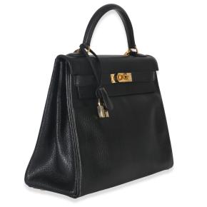 Hermès  Black Ardennes Vintage Kelly  32 GHW 3