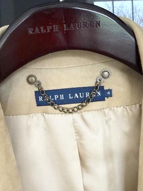 Ralph Lauren Beige Suede Blazer 6