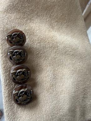 Ralph Lauren Beige Suede Blazer 7