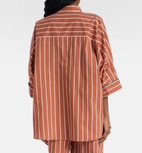 Brunello Cucinelli Striped Cotton Shirt 8