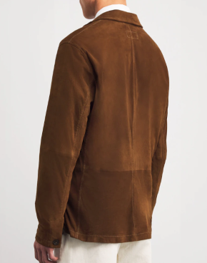 Polo Ralph Lauren Suede Unstructured Blazer 4