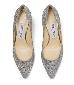Jimmy Choo Romy 60 Glitter Pumps 4