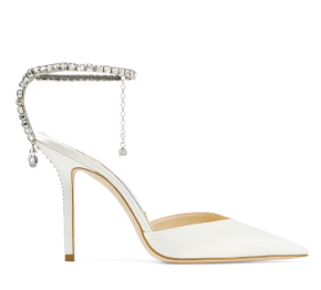 Jimmy Choo Saeda 100 Satin Pumps 2