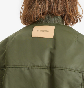 JW Anderson Oversized Curved Hem Bomber Jacket 3