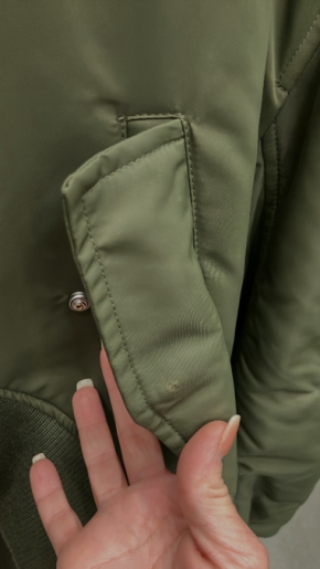 JW Anderson Oversized Curved Hem Bomber Jacket 7