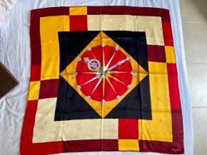 Cartier Printed Silk Square Scarf 86x86cms 2