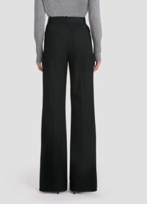 Victoria Beckham Alina Trouser In Black 5