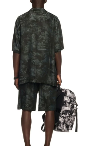 Off White Fresco Visc Jacq Bowling Shorts 4