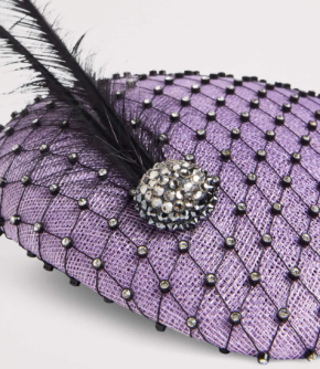 Victoria Grant Feathered Sinamay Fascinator 5