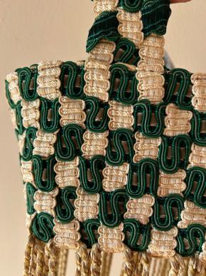 Borbonese Woven Boho Bag 4