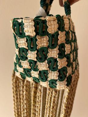 Borbonese Woven Boho Bag 5