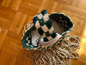 Borbonese Woven Boho Bag 8