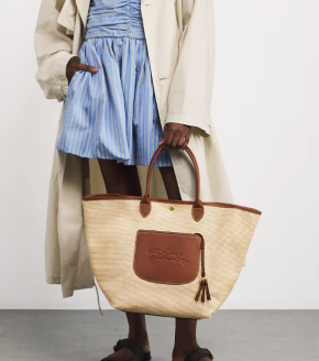 Longchamp Large Le Pliage Basket Bag 6