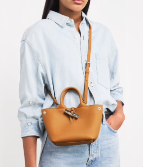 Longchamp Extra Small Leather Le Roseau Top-Handle Bag 2