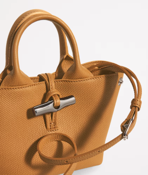 Longchamp Extra Small Leather Le Roseau Top-Handle Bag 5