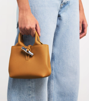 Longchamp Extra Small Leather Le Roseau Top-Handle Bag 3