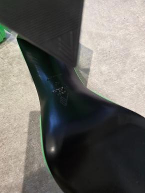 The Attico Green Devon Mules 5