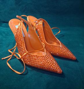 The Attico Ornage Venus Sandals 2