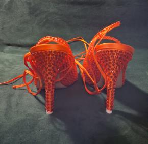 The Attico Ornage Venus Sandals 4