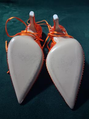 The Attico Ornage Venus Sandals 5