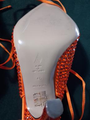 The Attico Ornage Venus Sandals 6