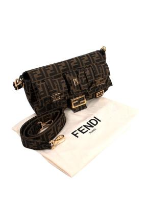 Monogram Canvas Multi-Pocket Baguette Bag 4