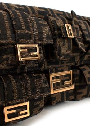 Monogram Canvas Multi-Pocket Baguette Bag 2