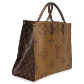 Louis Vuitton Brown  Reverse Monogram Canvas Onthego GM 3