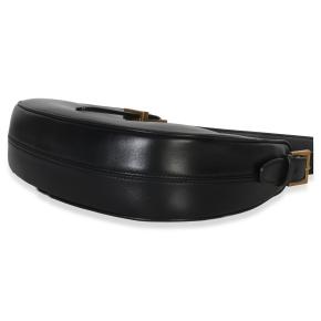 Saint Laurent Smooth Black Calfskin Le Fermoir Hobo 7