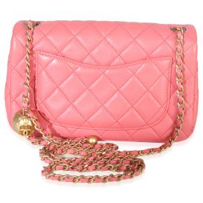 Chanel  Quilted Lambskin Pearl Crush Mini Rectangular Flap Bag 2