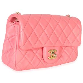 Chanel  Quilted Lambskin Pearl Crush Mini Rectangular Flap Bag 3