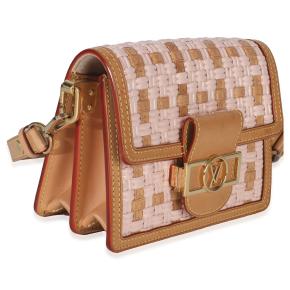 Louis Vuitton Leather Woven Dauphine PM 3
