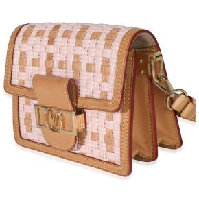 Louis Vuitton Leather Woven Dauphine PM 4
