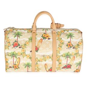 Monogram Coated Canvas Surfin' Keepall Bandouliere 50 2