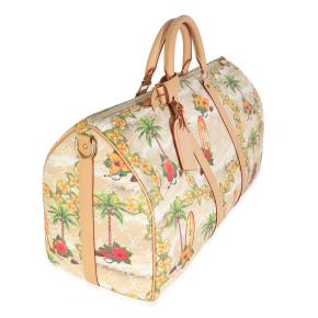 Monogram Coated Canvas Surfin' Keepall Bandouliere 50 3