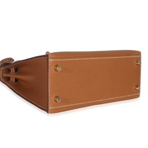 Hermès Gold Epsom Sellier Kelly 25 GHW 5