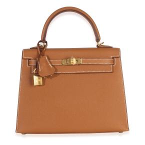 Hermès Gold Epsom Sellier Kelly 25 GHW 4