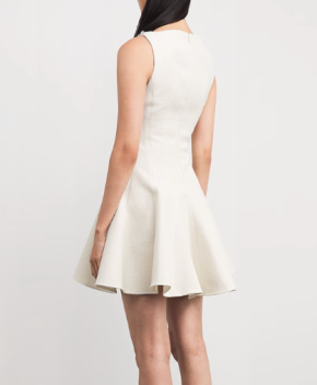 Maje Tweed Flared Mini Dress 2