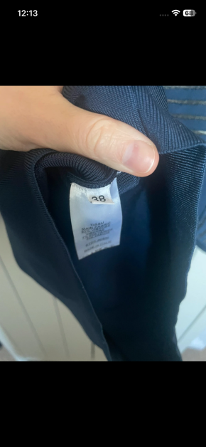 Balmain Navy Bodycon Dress 6